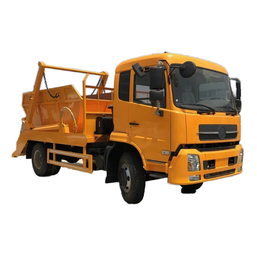 China Chengli OEM Factory 10m³ Swing Arm Roll Off Garbage Truck Rear Loader & Skip Vessel | 4x2 