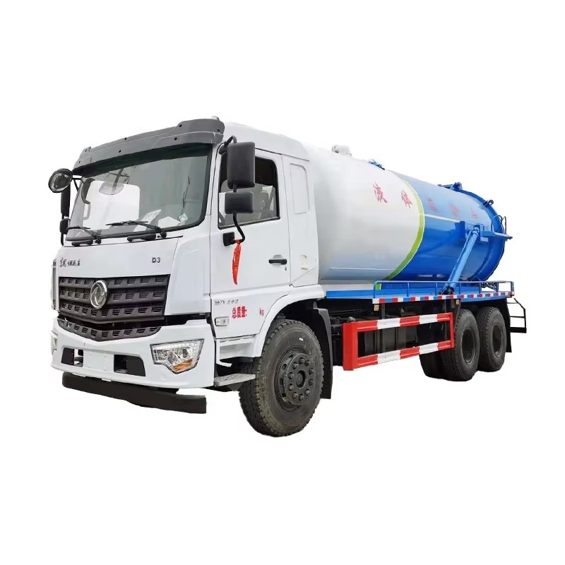 Dongfeng 20 CBM Sewage Suction Truck Dongfeng 6 X 4 Septic Fecal Vacuum Suction Truc