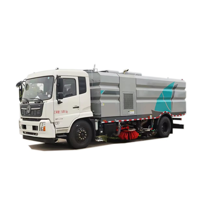 Road High Pressure Cleaning Truck Brooms Vacuum Sweeper Vehicle Manufacturer