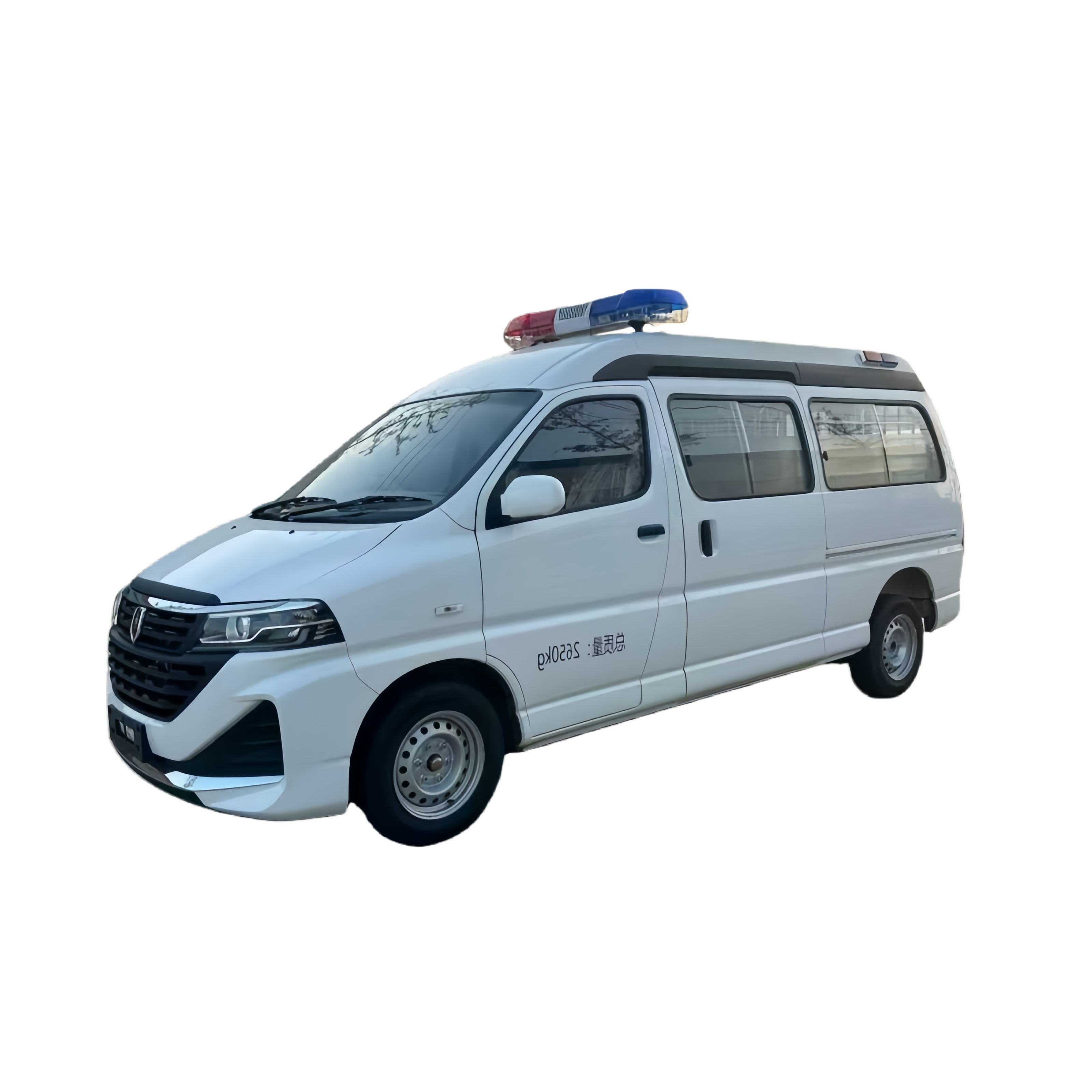 Jinbei High Security Prisoner Transport Vehicle, Anti-Escape Secure Prison Van with CCTV & Restr
