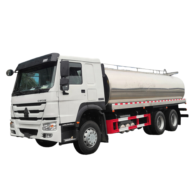 Sinotruk Howo 4X2 Milk Tanker Truck 15000L Milk Truck for Transportation Fresh Milk Juice and Beer