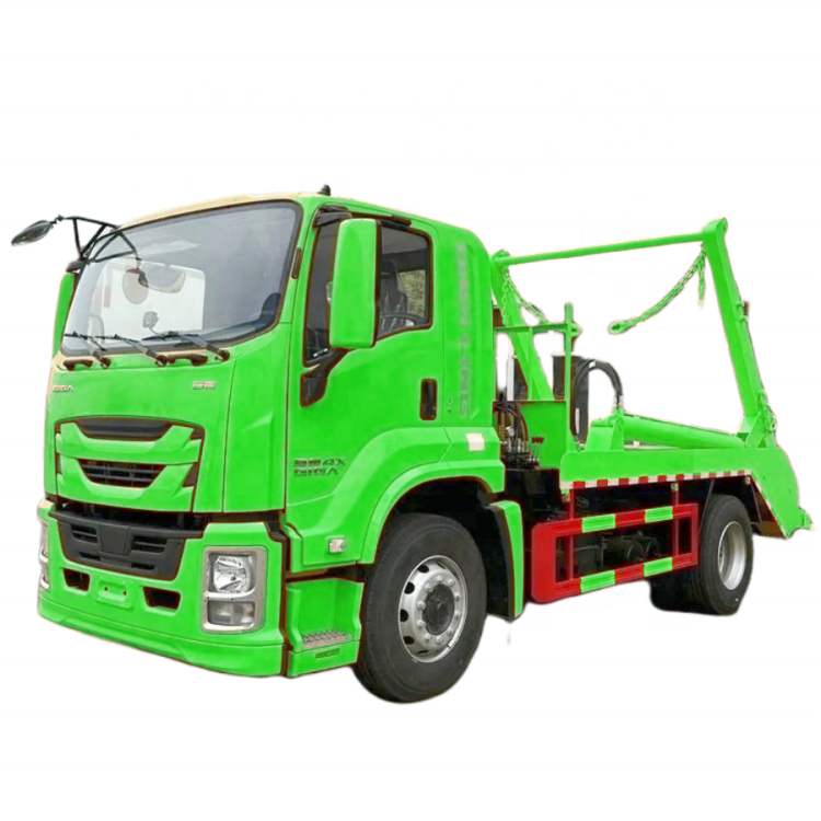 Isuzu GIGA 4X2 10CBM 12cbm Swing Arm Garbage Collection Truck Skip Loader Garbage Truck New